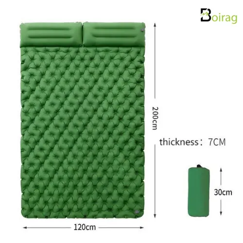 Double Camping Inflatable Sleeping Mat - Image 4