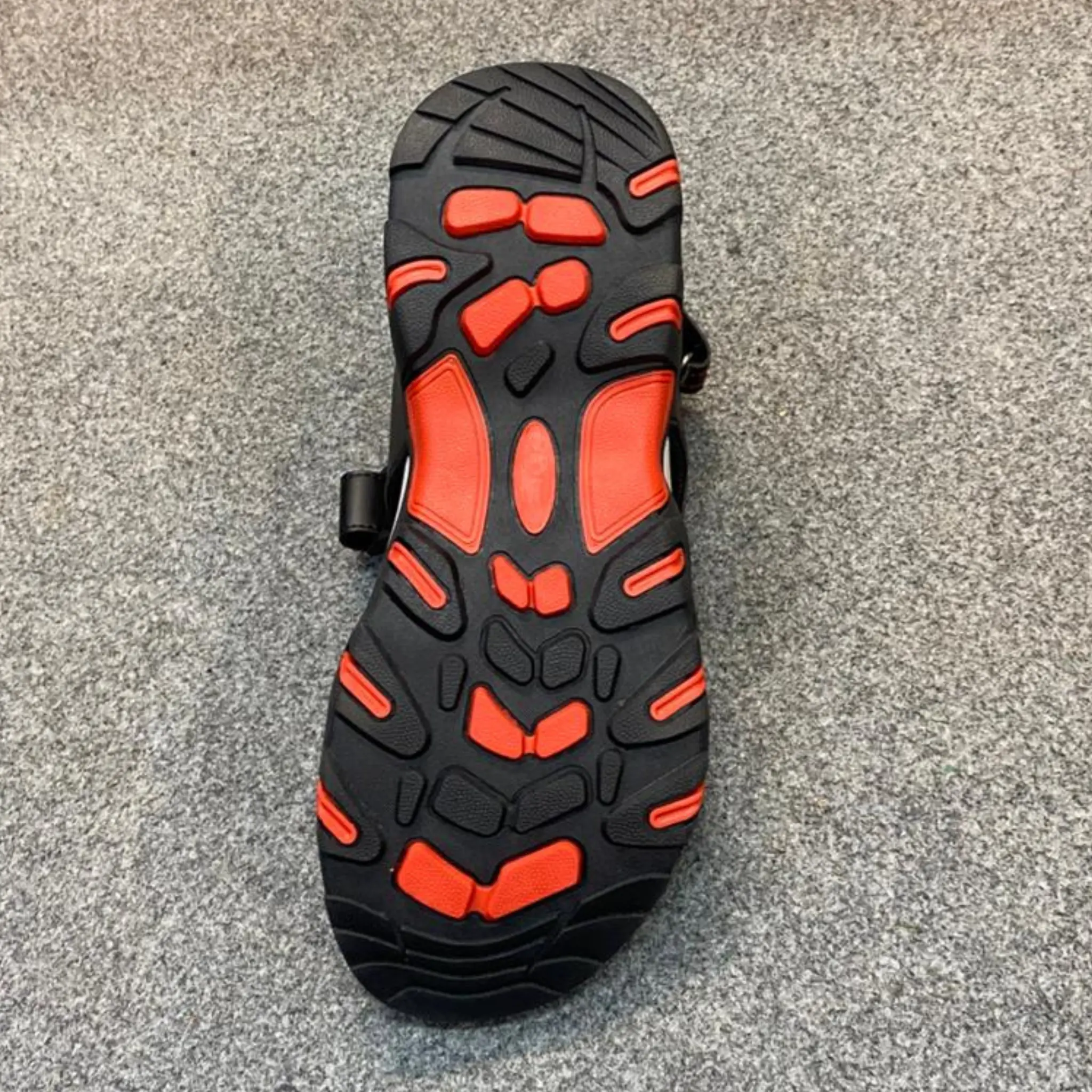 Panda Outdoor Trekking Sandal - Black+Red - Image 3