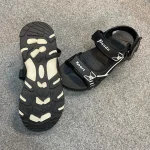 Panda Outdoor Trekking Sandal - Black+White