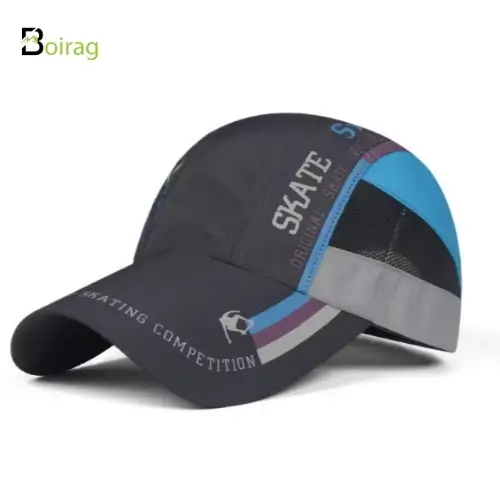 Quick Dry Six Panel Mesh Cap - Image 2