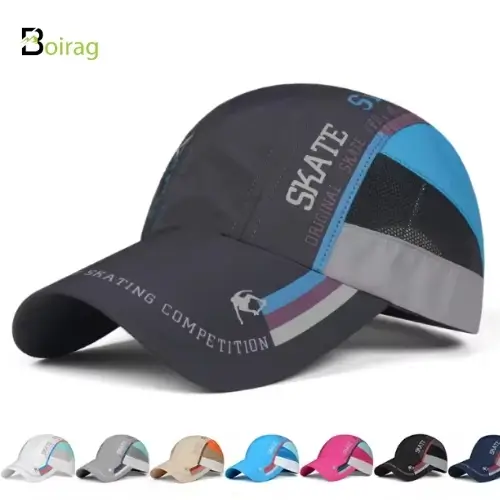 Quick Dry Six Panel Mesh Cap - Image 6