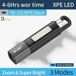 Smiling Shark Rechargeable Torch | Tent Light & Power Bank