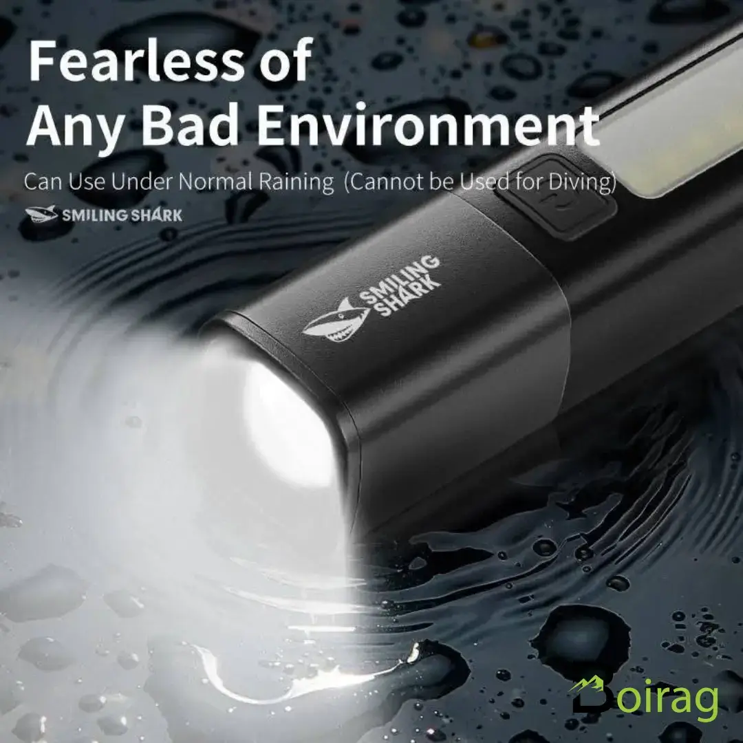 Smiling Shark Rechargeable Torch | Tent Light & Power Bank - Image 2