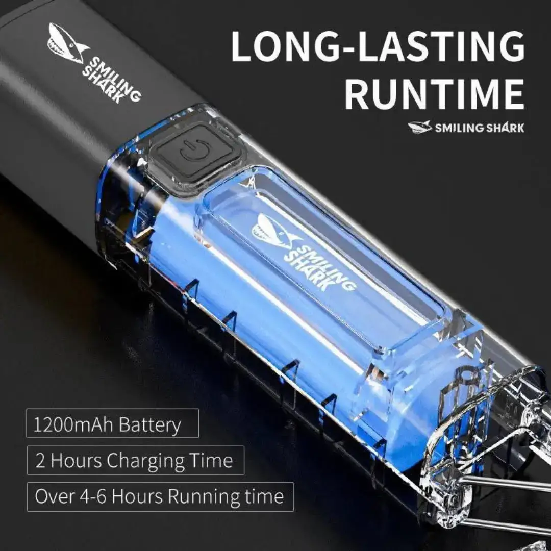 Smiling Shark Rechargeable Torch | Tent Light & Power Bank - Image 5