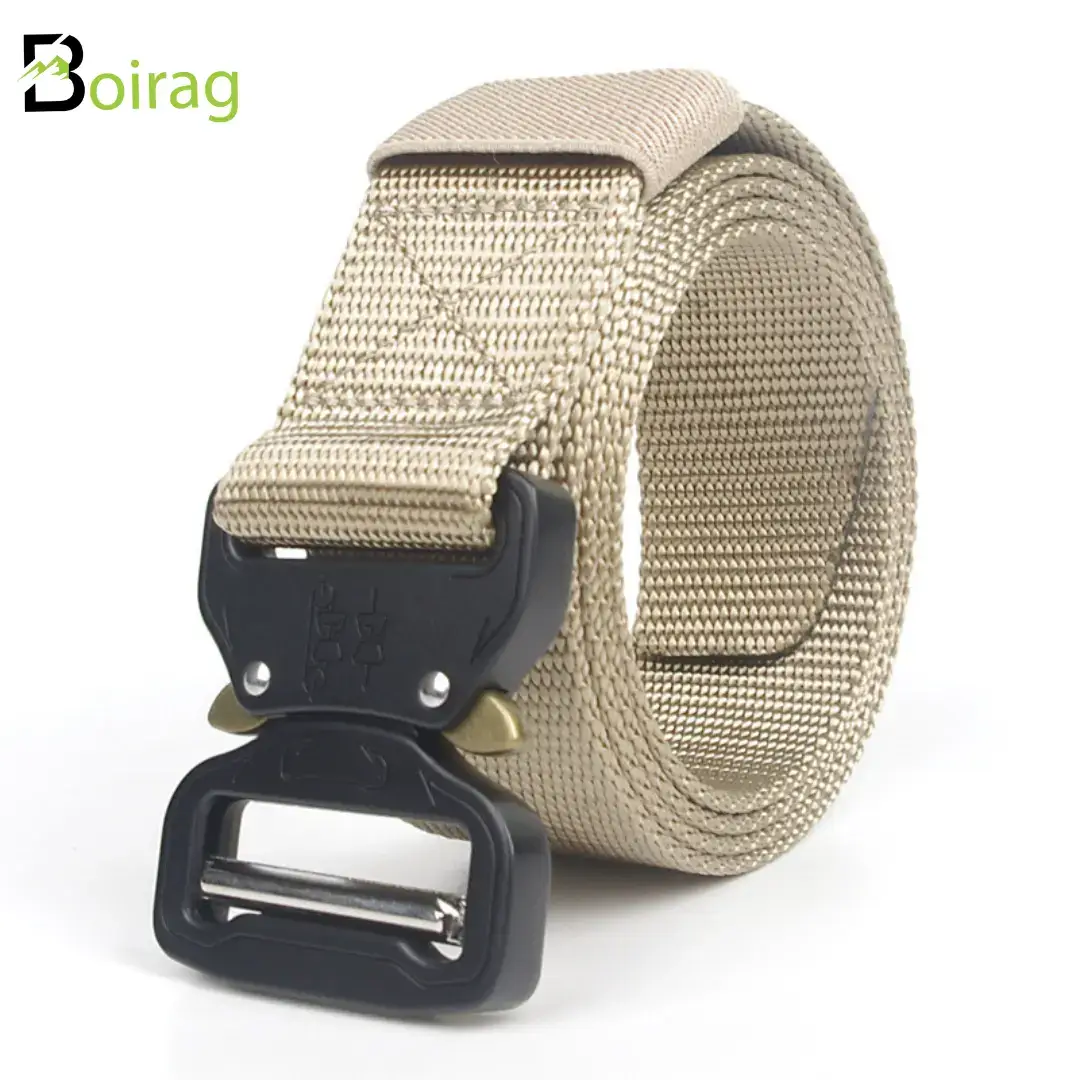 Quick Release Metal Buckle Tactical Belt - 3 Pieces Combo - Image 6