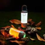 Three-Color LED Retro Camping Torch Light