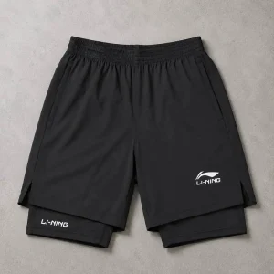 Li-Ning Men's 2-in-1 Sports Shorts