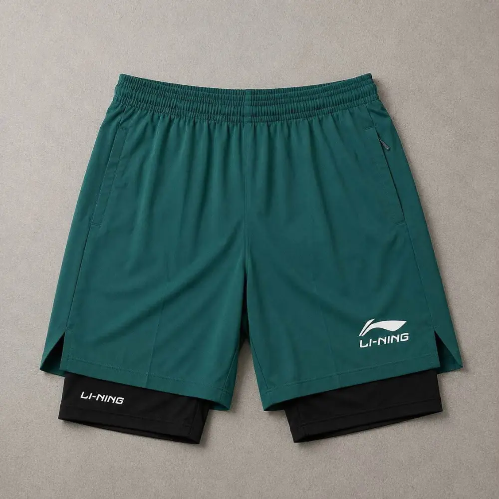 Li-Ning Men's 2-in-1 Sports Shorts