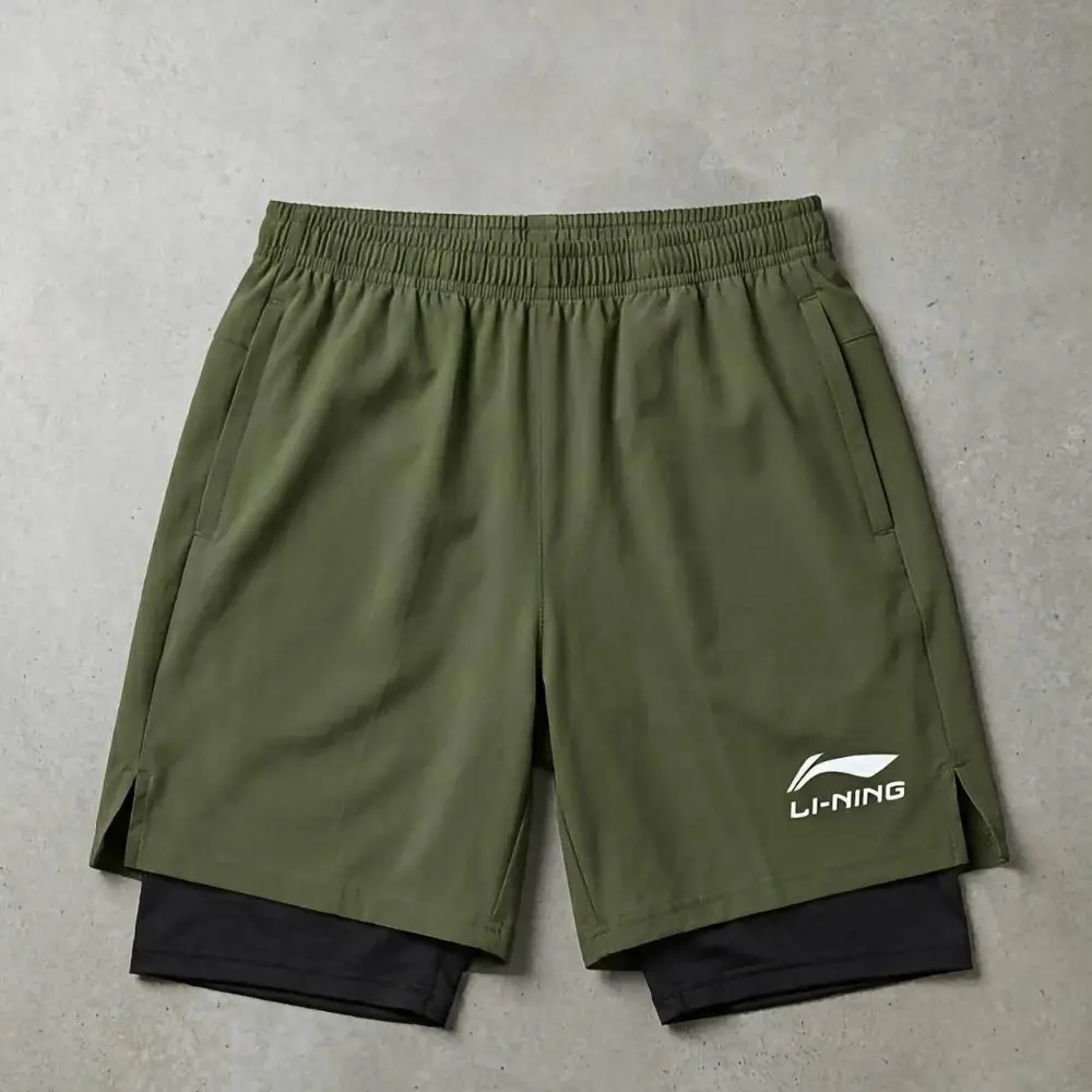 Li-Ning Men's 2-in-1 Sports Shorts