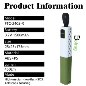 Rechargeable LED Flashlight